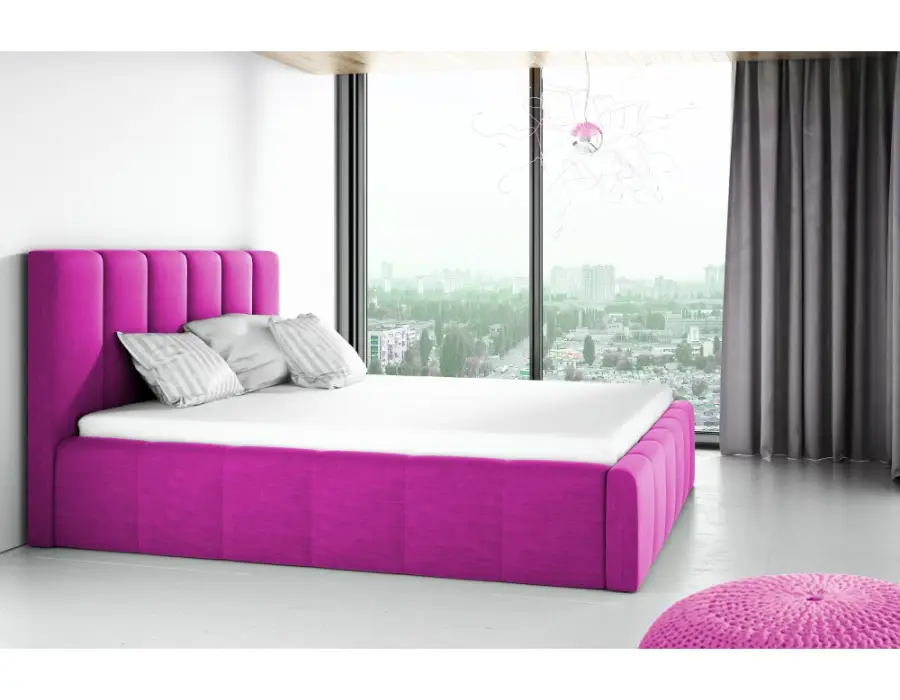 ROSE 2 łóżko tapicerowane 180x200